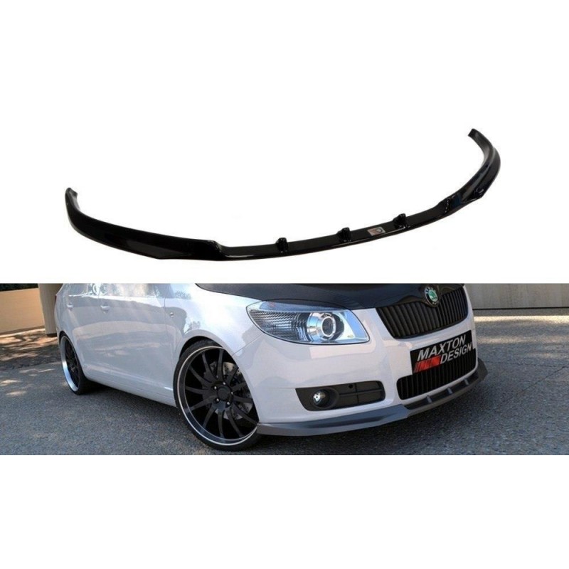 ESPADA LIP PARAGOLPES DELANTERO SKODA FABIA 2007 2010 MAXTON