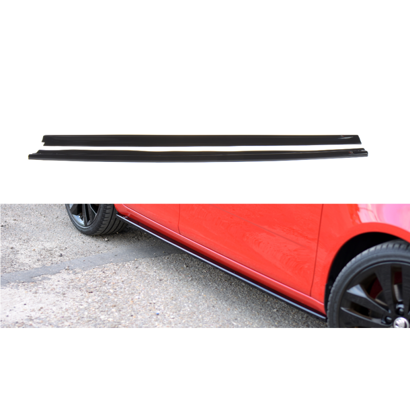 DIFUSORES LATERALES SKODA FABIA MK2 RS 2010 2014 MAXTON