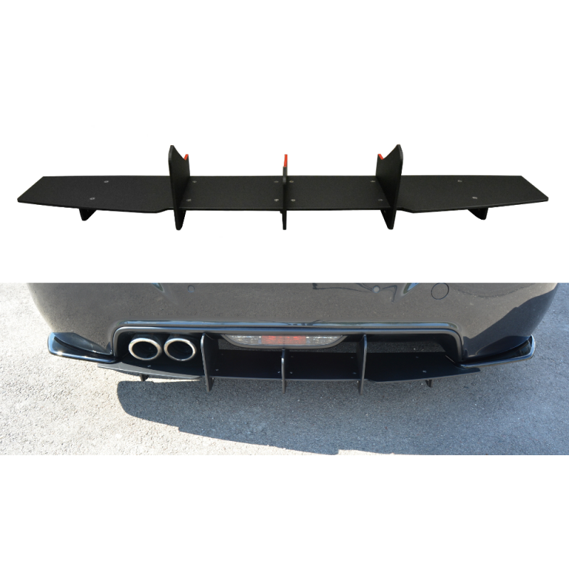 DIFUSOR PARAGOLPES TRASERO PEUGEOT RCZ 2010 2015 MAXTON