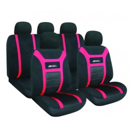 FUNDA TEXTIL PARA ASIENTOS  ldquo SUPER SPEED rdquo   ROJO