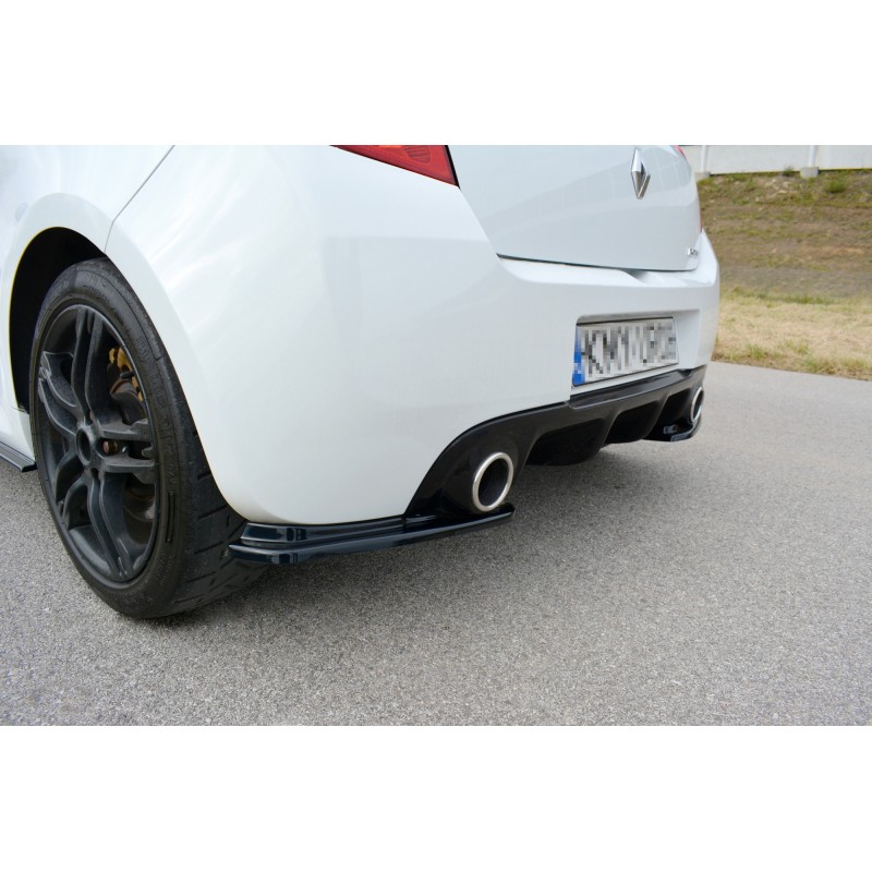 SPLITERS PARAGOLPES TRASERO RENAULT CLIO MK3 RS FACELIFT 09 12 M