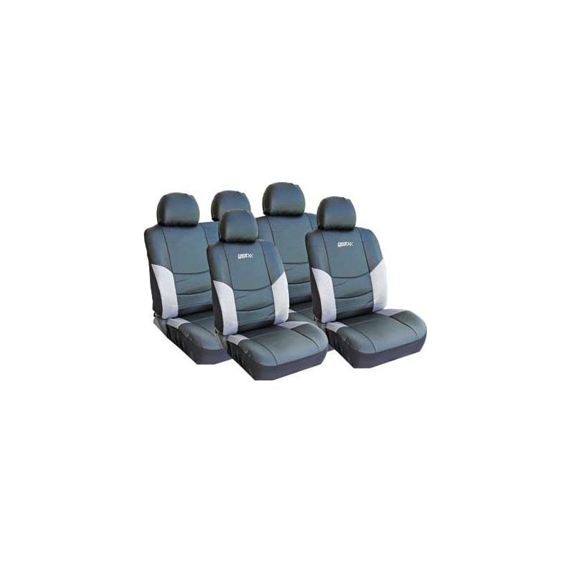 FUNDA TEXTIL PARA ASIENTOS  ldquo  RACESPORT  ldquo  NEGRA