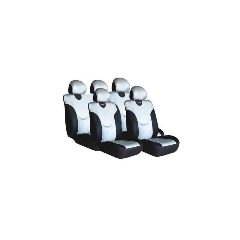 FUNDA TEXTIL PARA ASIENTOS  ldquo  XRC  ldquo  PLATA