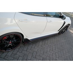 DIFUSORES LATERALES HONDA CIVIC X TYPE R 2017  MAXTON