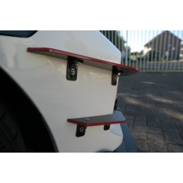 SPLITERS LATERALES PARAGOLPES DELANTERO HONDA CIVIC X TYPE R 201