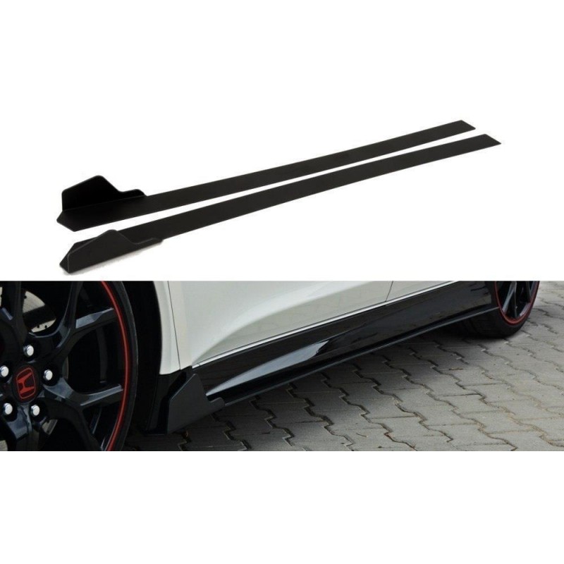 DIFUSORES LATERALES RACING HONDA CIVIC IX TYPE R 2015  MAXTON