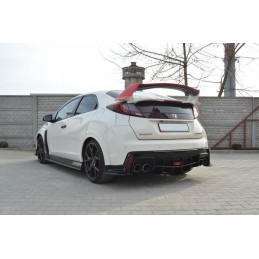 DIFUSOR PARAGOLPES TRASERO HONDA CIVIC IX TYPE R 2015  MAXTON