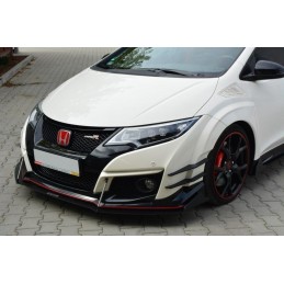 SPLITERS PARACHOQUES DELANTEROS HONDA CIVIC IX TYPE R 2015  MAXT