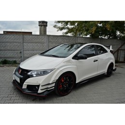 SPLITERS PARACHOQUES DELANTEROS HONDA CIVIC IX TYPE R 2015  MAXT