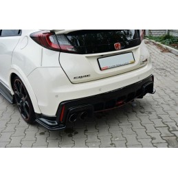 SPLITERS PARAGOLPES TRASERO HONDA CIVIC IX TYPE R 2015  MAXTON