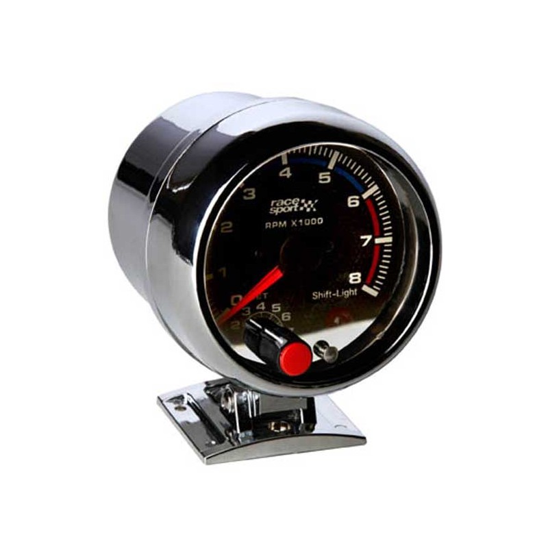 TACOMETRO 270 ordm  rdquo PHANTOM LOOK rdquo  C LUZ DIA  95MM  12V 