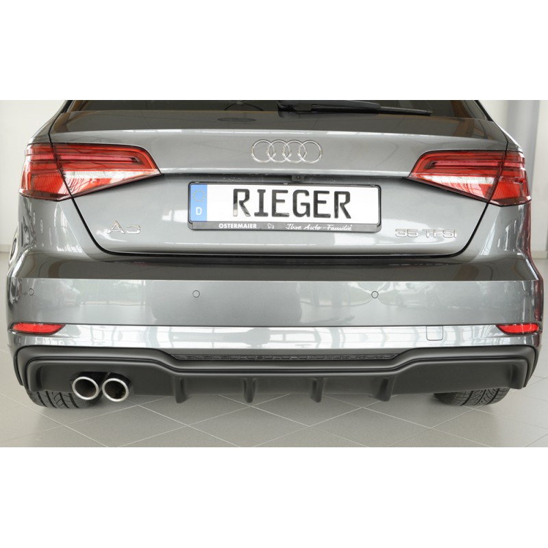 DIFUSOR TRASERO AUDI A3 8V 3 5 PTAS S LINE 2016 