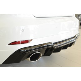 DIFUSOR TRASERO AUDI A3 8V 3 5 PTAS S LINE 2016  NEGRO BRILLO