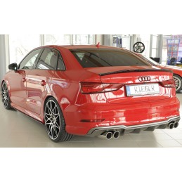 DIFUSOR TRASERO AUDI A3 8V Sedan Cabrio S LINE 2016  CARBON LOOK