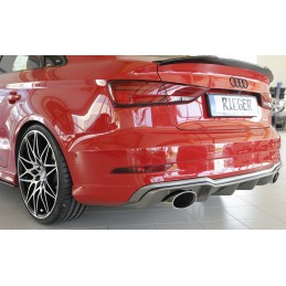 DIFUSOR TRASERO AUDI A3 8V Sedan Cabrio S LINE 2016  CARBON LOOK