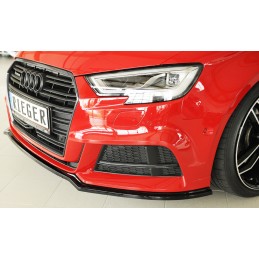 ESPADA LIP DELANTERO AUDI A3 8V S LINE 2016  NEGRO BRILLO