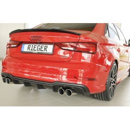 DIFUSOR TRASERO AUDI A3 8V Sedan Cabrio S LINE 2016 