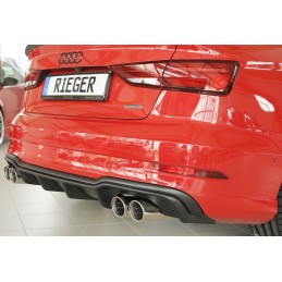 DIFUSOR TRASERO AUDI A3 8V Sedan Cabrio S LINE 2016 