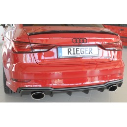 DIFUSOR TRASERO AUDI A3 8V Sedan Cabrio S LINE 2016 
