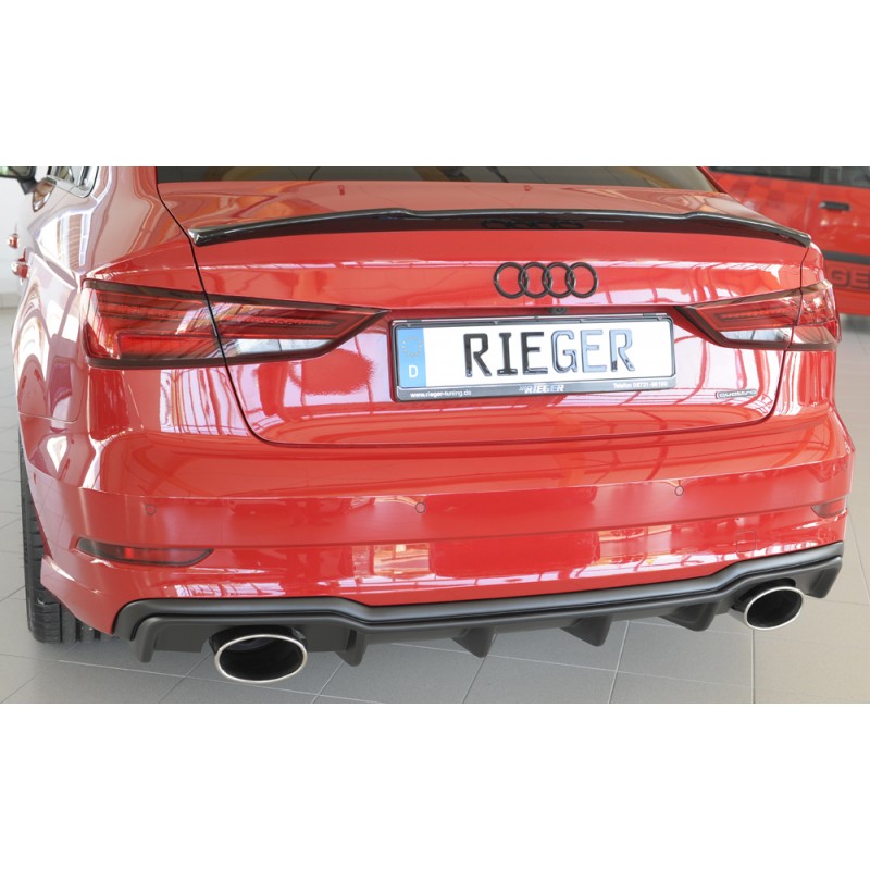 DIFUSOR TRASERO AUDI A3 8V Sedan Cabrio S LINE 2016 