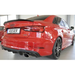 DIFUSOR TRASERO AUDI A3 8V Sedan Cabrio S LINE 2016 