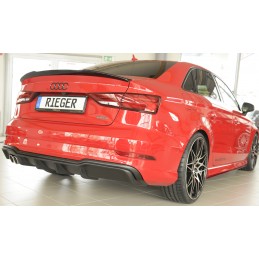 DIFUSOR TRASERO AUDI A3 8V Sedan Cabrio S LINE 2016 