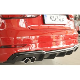 DIFUSOR TRASERO AUDI A3 8V Sedan Cabrio S LINE 2016 