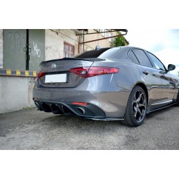 DIFUSOR PARAGOLPES TRASERO ALFA ROMEO GIULIA VELOCE 2015  MAXTON