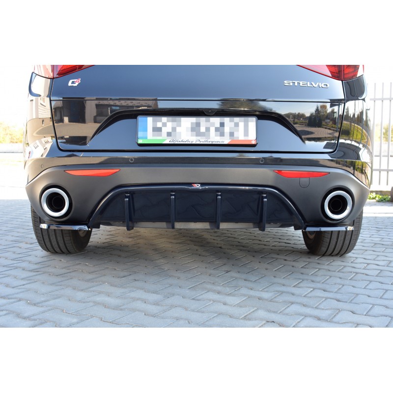 DIFUSOR PARAGOLPES TRASERO ALFA ROMEO STELVIO 2016  MAXTON