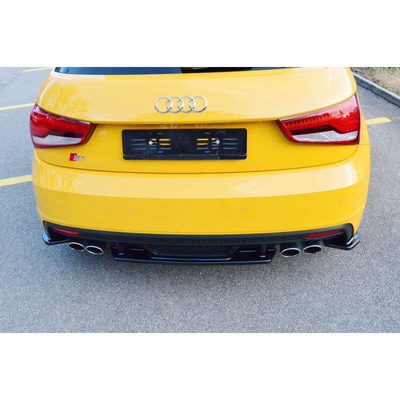 DIFUSOR CENTRAL PARAGOLPES TRASERO AUDI S1 MK1 2014 2018 MAXTON