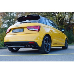 DIFUSOR CENTRAL PARAGOLPES TRASERO AUDI S1 MK1 2014 2018 MAXTON