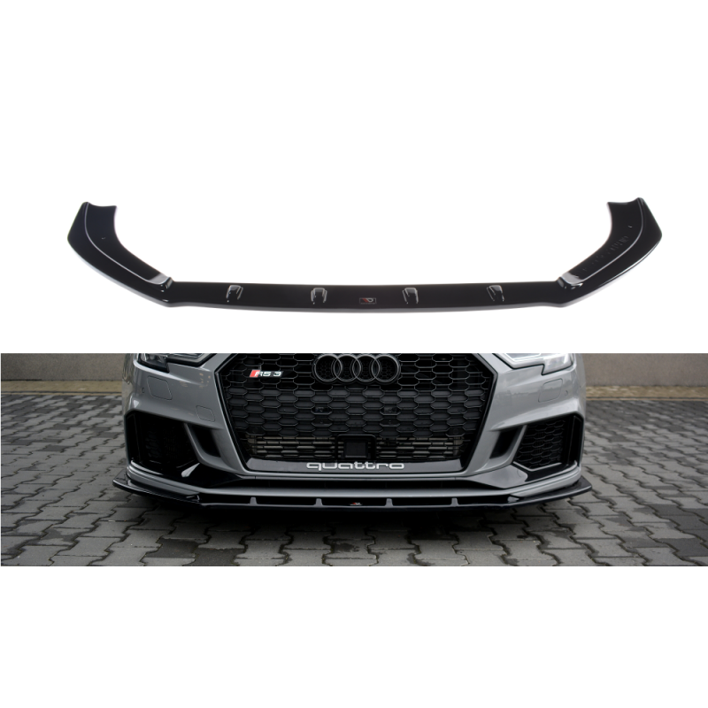 ESPADA LIP V1 PARAGOLPES DELANTERO AUDI RS3 8V FL SEDAN 2017  MA