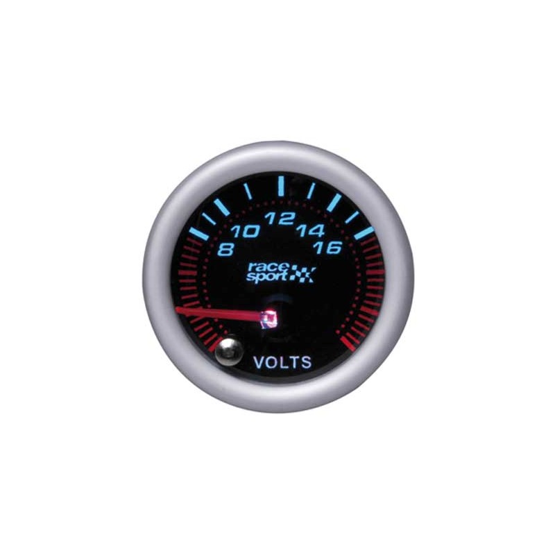 VOLTIMETRO  ldquo PHANTOM LOOK rdquo  DIA 52MM  12V 