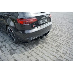 DIFUSOR V2 PARAGOLPES TRASERO AUDI RS3 8V FL SPORTBACK 2017  MAX
