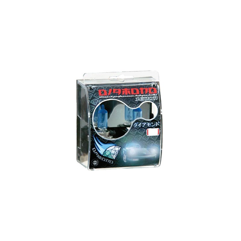 ESTUCHE BOMBILLA  ldquo DIAMOND rdquo  H 4 12V  55W  2 UDS