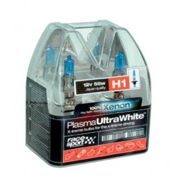 ESTUCHE BOMBILLA H1  ldquo PLASMA rdquo  SUPER BLANCA  2 UDS
