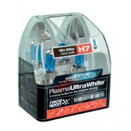 ESTUCHE BOMBILLA H7  ldquo PLASMA rdquo  SUPER BLANCA  2 UDS