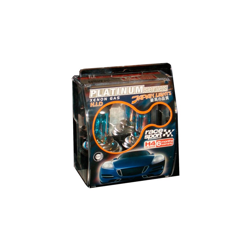 ESTUCHE BOMBILLA  ldquo PLATINUM rdquo  H 4 12V  55W  2 UDS