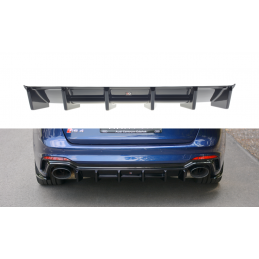 DIFUSOR PARAGOLPES TRASERO AUDI RS4 B9 AVANT 2017  MAXTON