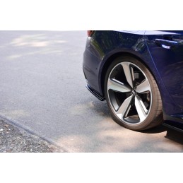 SPLITERS PARAGOLPES TRASERO AUDI RS4 B9 AVANT 2017  MAXTON