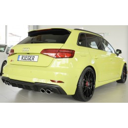 DIFUSOR TRASERO AUDI S3 8V 3 5 PTAS Y S LINE 2016 