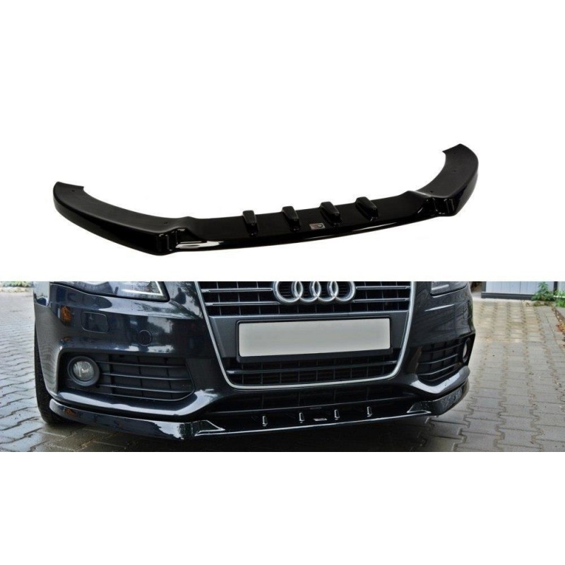 ESPADA LIP V1 PARAGOLPES DELANTERO AUDI A4 B8 2007 2011 MAXTON