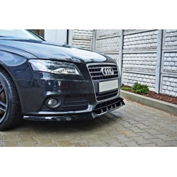 ESPADA LIP V1 PARAGOLPES DELANTERO AUDI A4 B8 2007 2011 MAXTON