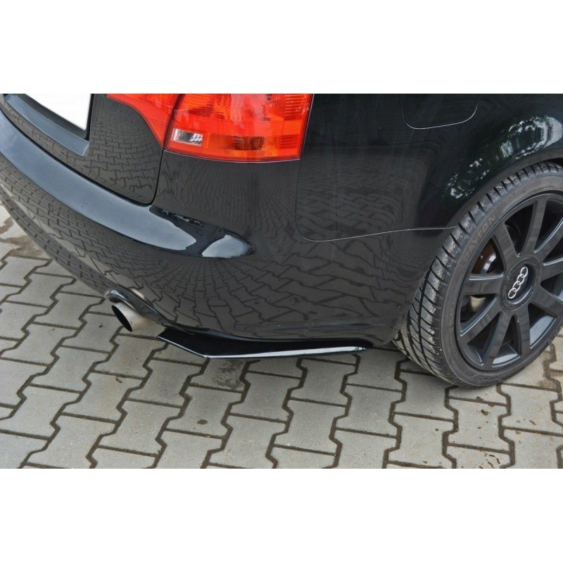 SPLITERS PARAGOLPES TRASERO AUDI A4 B7 2004 2007 MAXTON