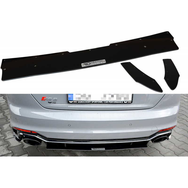 DIFUSOR V1 TRASERO AUDI RS5 F5 COUPE SPORTBACK 2017  MAXTON