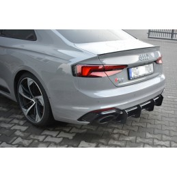 DIFUSOR V2 PARAGOLPES TRASERO AUDI RS5 F5 COUPE SPORTBACK 2017  