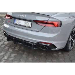 DIFUSOR V2 PARAGOLPES TRASERO AUDI RS5 F5 COUPE SPORTBACK 2017  