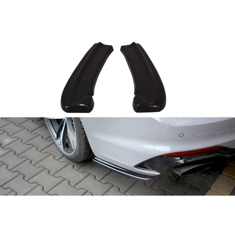 SPLITERS PARAGOLPES TRASERO AUDI RS5 F5 COUPE 2017  MAXTON