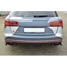 SPLITERS PARAGOLPES TRASERO AUDI RS6 C7 2013  MAXTON