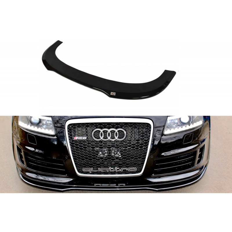 ESPADA LIP PARAGOLPES DELANTERO AUDI RS6 C6 2008 2010 MAXTON